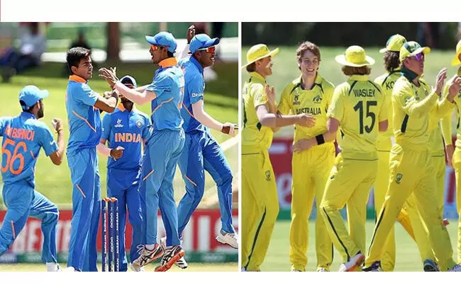 ಆಸ್ಟ್ರೇಲಿಯದ ವಿರುದ್ಧ ಸುಸ್ಥಿತಿಯಲ್ಲಿ ಭಾರತದ ಅಂಡರ್-19 ಕ್ರಿಕೆಟ್ ತಂಡ