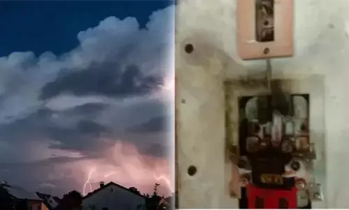 ವಿಟ್ಲ: ಗುಡುಗು ಸಹಿತ ಭಾರೀ ಮಳೆ; ಹಲವು ಮನೆಗಳಿಗೆ ಹಾನಿ