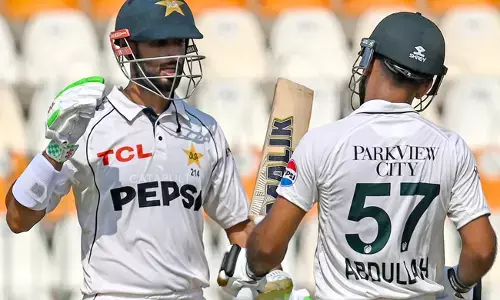 ಇಂಗ್ಲೆಂಡ್ ಮೊದಲ ಟೆಸ್ಟ್ ಪಂದ್ಯ | ಮಸೂದ್, ಶಫೀಕ್ ಶತಕ, ಪಾಕಿಸ್ತಾನ 328/4