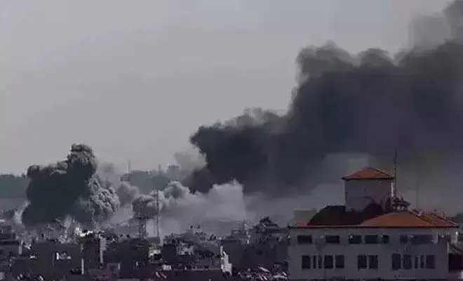 ಗಾಝಾ | ಇಸ್ರೇಲ್ ವೈಮಾನಿಕ ದಾಳಿಯಲ್ಲಿ 18 ಮಂದಿ ಮೃತ್ಯು ಗಾಝಾ | ಇಸ್ರೇಲ್ ವೈಮಾನಿಕ ದಾಳಿಯಲ್ಲಿ 18 ಮಂದಿ ಮೃತ್ಯು