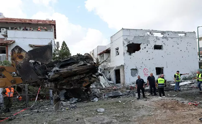 ಉತ್ತರ ಇಸ್ರೇಲ್‌ನಲ್ಲಿ ಹಿಜ್ಬುಲ್ಲಾ ಪ್ರತಿದಾಳಿ | ಹೈಫಾ ಸೇರಿದಂತೆ ವಿವಿಧೆಡೆ ರಾಕೆಟ್‌ಗಳ ಸುರಿಮಳೆ