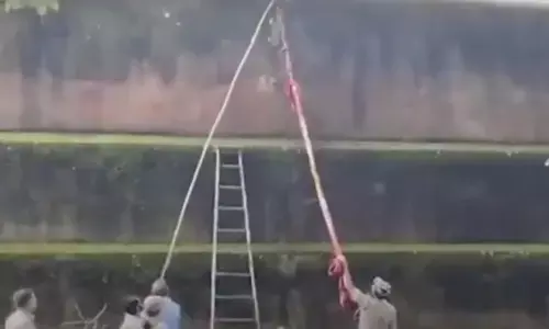 ಲುಂಗಿ, ಬೆಡ್ ಶೀಟ್ ನೆರವಿನಿಂದ 20 ಅಡಿ ಗೋಡೆ ಏರಿ ಕೈದಿಗಳ ಪರಾರಿ !