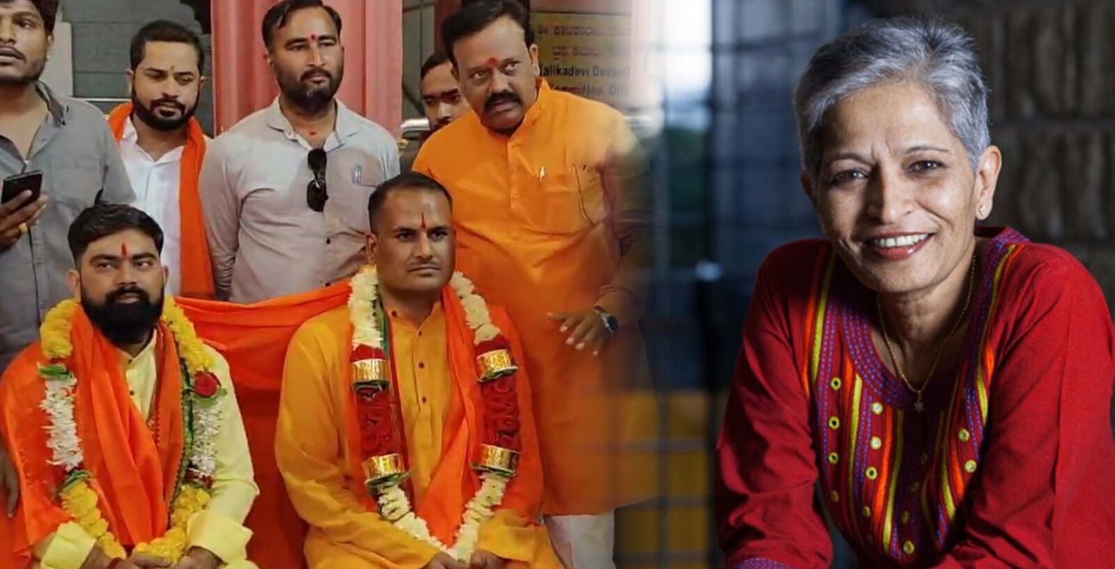 ಗೌರಿ ಲಂಕೇಶ್ ಹತ್ಯೆ ಪ್ರಕರಣ | ಜಾಮೀನಿನ ಮೇಲೆ ಹೊರಬಂದ ಆರೋಪಿಗಳಿಗೆ ಸಂಘ ಪರಿವಾರದಿಂದ ಸನ್ಮಾನ