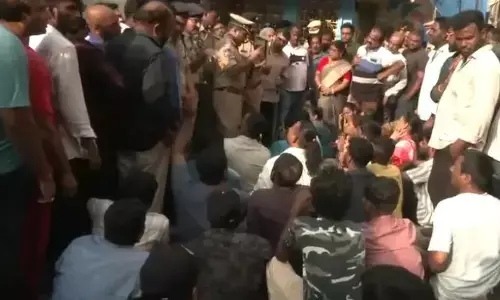 ಸಿಕಂದರಾಬಾದ್‌| ವಿಗ್ರಹ ಧ್ವಂಸ ಖಂಡಿಸಿ ಪ್ರತಿಭಟನೆ; ಬಿಜೆಪಿ ನಾಯಕಿ ಮಾಧವಿ ಲತಾ ಪೊಲೀಸ್‌ ವಶಕ್ಕೆ