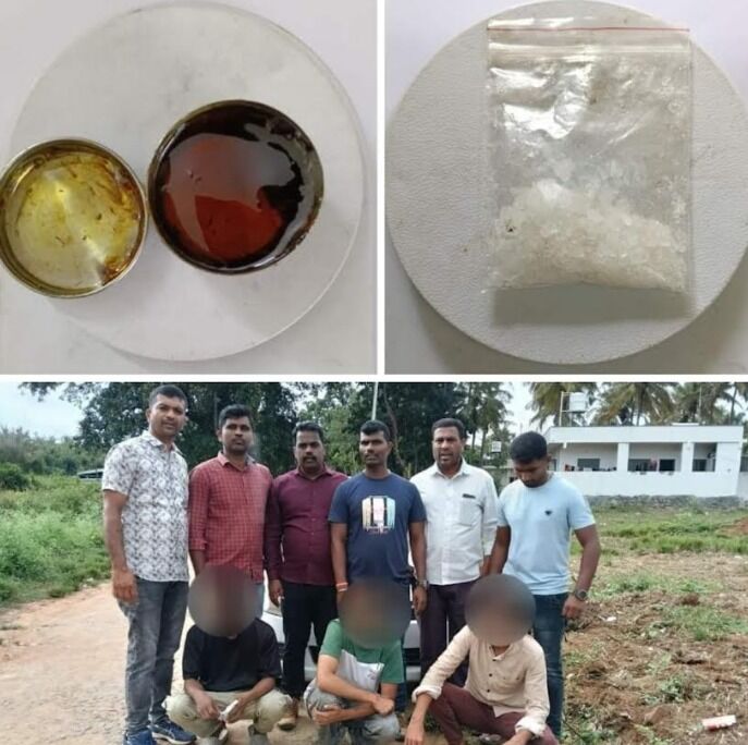 ಚಿಕ್ಕಮಗಳೂರು | ಮಾದಕ ವಸ್ತು ಎಂಡಿಎಂಎ ಮಾರಾಟ ಮಾಡುತ್ತಿದ್ದ ಆರೋಪ : ಮೂವರ ಬಂಧನ