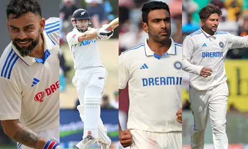 ನ್ಯೂಝಿಲ್ಯಾಂಡ್ ವಿರುದ್ಧ ಟೆಸ್ಟ್ ಸರಣಿ | ವೈಯಕ್ತಿಕ ಮೈಲಿಗಲ್ಲುಗಳ ನಿರೀಕ್ಷೆಯಲ್ಲಿ ಕೊಹ್ಲಿ, ವಿಲಿಯಮ್ಸನ್, ಅಶ್ವಿನ್, ಕುಲದೀಪ್