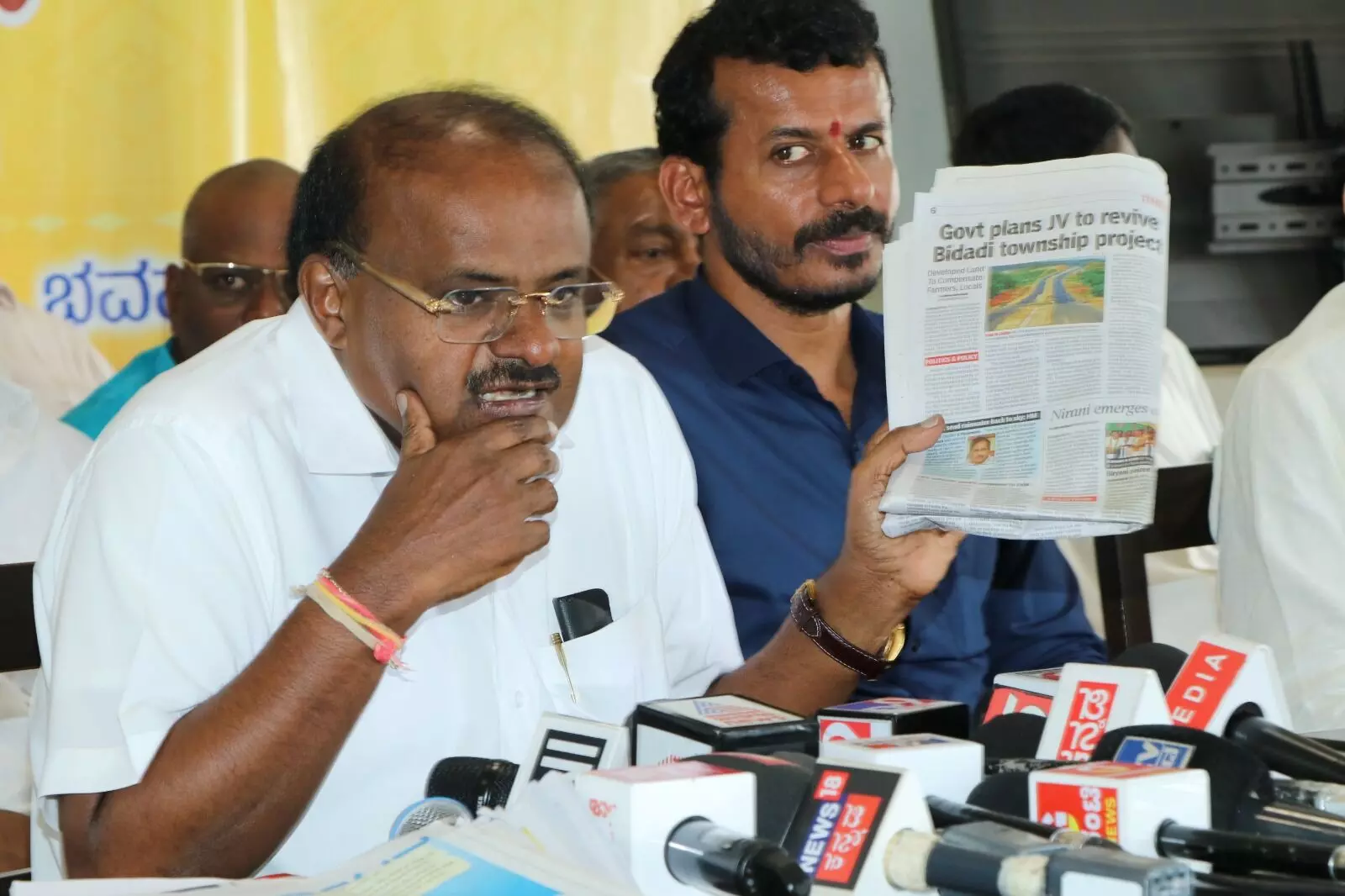 ಕೆಐಒಸಿಎಲ್, ಎಚ್ಎಂಟಿ ಬಗ್ಗೆ ರಾಜ್ಯ ಸರಕಾರದಿಂದ ಅಪಪ್ರಚಾರ: ಕುಮಾರಸ್ವಾಮಿ ಆರೋಪ