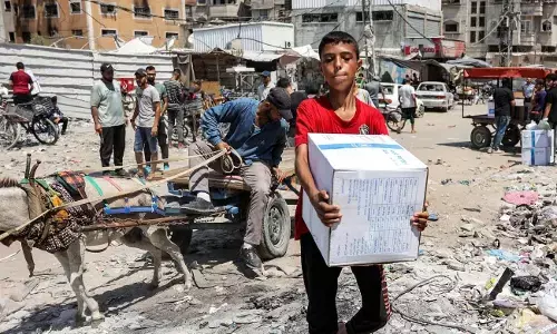 ಗಾಝಾಕ್ಕೆ ಆಹಾರ ನೆರವಿಗೆ ಅಡ್ಡಿ: ವಿಶ್ವಸಂಸ್ಥೆ