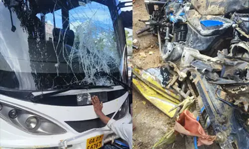 ಬೆಜ್ಜವಳ್ಳಿ: ಬೈಕ್‌ ಗೆ ಬಸ್ ಢಿಕ್ಕಿ; ಡಿಪ್ಲೋಮಾ ವಿದ್ಯಾರ್ಥಿ ಮೃತ್ಯು