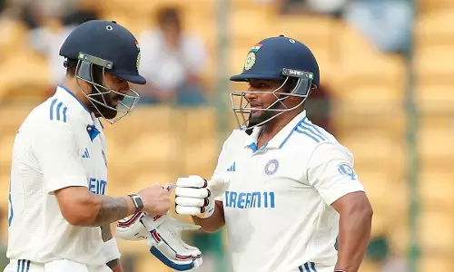 ನ್ಯೂಝಿಲ್ಯಾಂಡ್ ವಿರುದ್ಧದ ಟೆಸ್ಟ್ | ದ್ವಿತೀಯ ಇನಿಂಗ್ಸ್ ನಲ್ಲಿ ಪುಟಿದೆದ್ದ ಭಾರತ