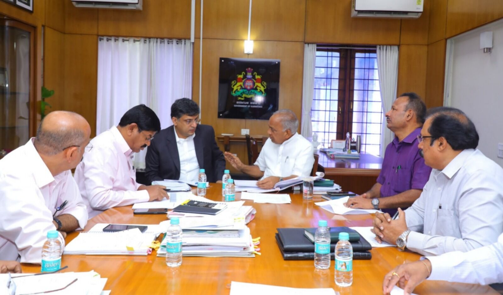 ಕೋರ್ಟ್ ಪ್ರಕರಣಗಳನ್ನು ನಿರ್ವಹಣೆ ಮಾಡದಿದ್ದರೆ ಅಧಿಕಾರಿಗಳೇ ಹೊಣೆ : ಸಚಿವ ಭೋಸರಾಜು