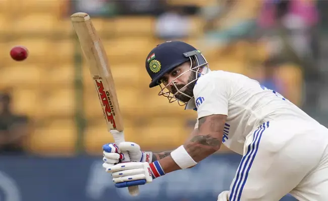 ಟೆಸ್ಟ್ ಕ್ರಿಕೆಟ್‌ನಲ್ಲಿ 9,000 ರನ್ ಪೂರೈಸಿದ ಭಾರತದ 4ನೇ ಬ್ಯಾಟರ್ ವಿರಾಟ್ ಕೊಹ್ಲಿ