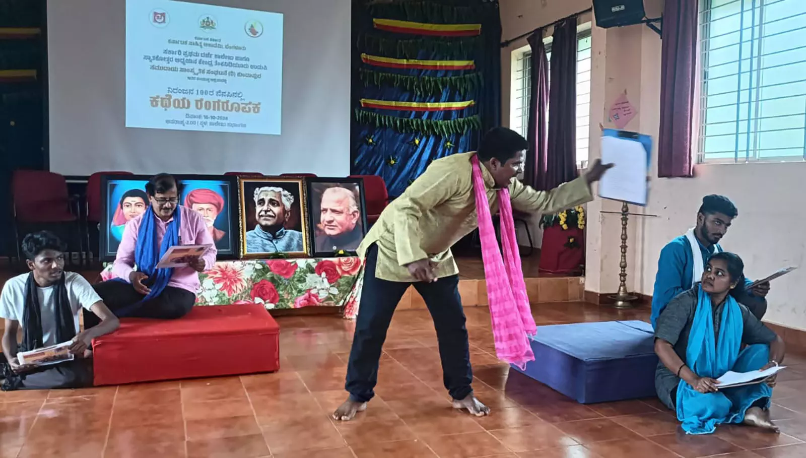 ನಿರಂಜನ 100ರ ನೆನಪಲ್ಲಿ ಕಥೆಯ ರಂಗರೂಪಕ ನಿರಂಜನ 100ರ ನೆನಪಲ್ಲಿ ಕಥೆಯ ರಂಗರೂಪಕ