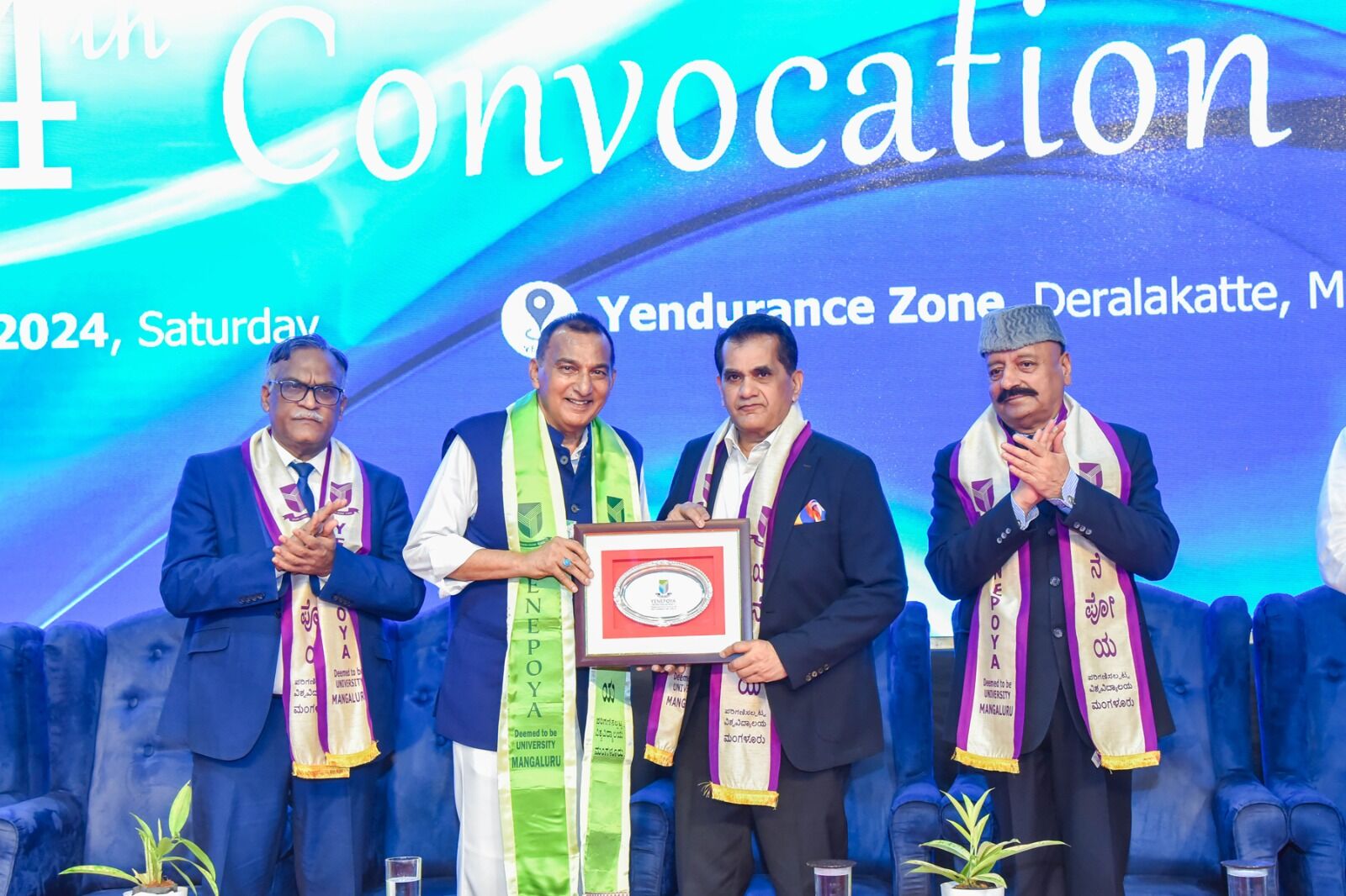 ವೇಗದ ಬದಲಾವಣೆಯೊಂದಿಗೆ ಜಾಗತಿಕ ಸವಾಲುಗಳು ಹೆಚ್ಚುತ್ತಿವೆ: ಯೆನಪೋಯ ವಿವಿ 14 ನೇ ಘಟಿಕೋತ್ಸವದಲ್ಲಿ ಅಮಿತಾಬ್ ಕಾಂತ್