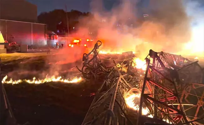 ಟೆಕ್ಸಾಸ್ | ರೇಡಿಯೊ ಟವರ್ ಗೆ ಅಪ್ಪಳಿಸಿದ ಹೆಲಿಕಾಪ್ಟರ್ ; ನಾಲ್ವರು ಮೃತ್ಯು