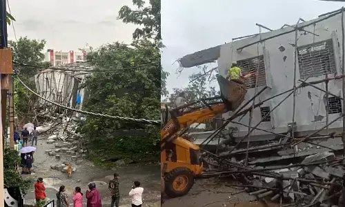 ಬೆಂಗಳೂರು | ಕುಸಿದ ನಿರ್ಮಾಣ ಹಂತದ ಕಟ್ಟಡ : ಇಬ್ಬರು ಮೃತ್ಯು, ಹಲವರಿಗೆ ಗಂಭೀರ ಗಾಯ