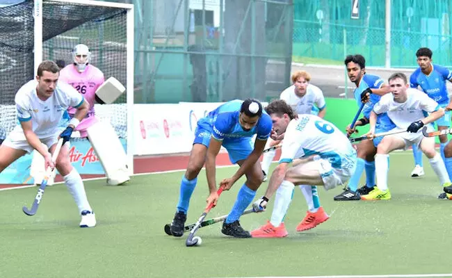 ಸುಲ್ತಾನ್ ಆಫ್ ಜೊಹೊರ್ ಕಪ್ | ಭಾರತ ಹಾಕಿ ತಂಡದ ಗೆಲುವಿನ ಓಟಕ್ಕೆ ಕಡಿವಾಣ ಹಾಕಿದ ಆಸ್ಟ್ರೇಲಿಯ