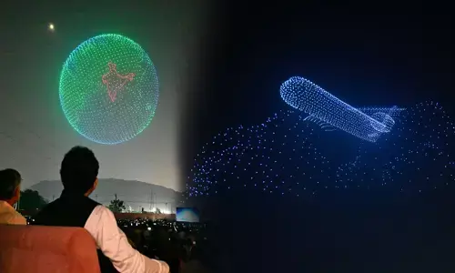 ಆಂಧ್ರಪ್ರದೇಶದ ಬಾನನ್ನು ಬೆಳಗಿದ 5,500 ಡ್ರೋನ್‌ಗಳು | 5 ಗಿನ್ನೆಸ್ ದಾಖಲೆ ಸೃಷ್ಟಿ