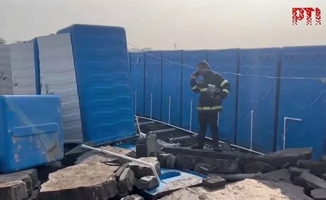 ಪುಣೆಯಲ್ಲಿ ನೀರಿನ ಟ್ಯಾಂಕ್ ಕುಸಿದು ಐವರು ಕಾರ್ಮಿಕರು ಮೃತ್ಯು