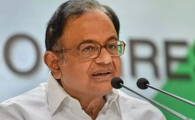 ಜಮ್ಮುಕಾಶ್ಮೀರಕ್ಕೆ ಕೂಡಲೇ ರಾಜ್ಯದ ಸ್ಥಾನಮಾನ ನೀಡಬೇಕು : ಚಿದಂಬರಂ