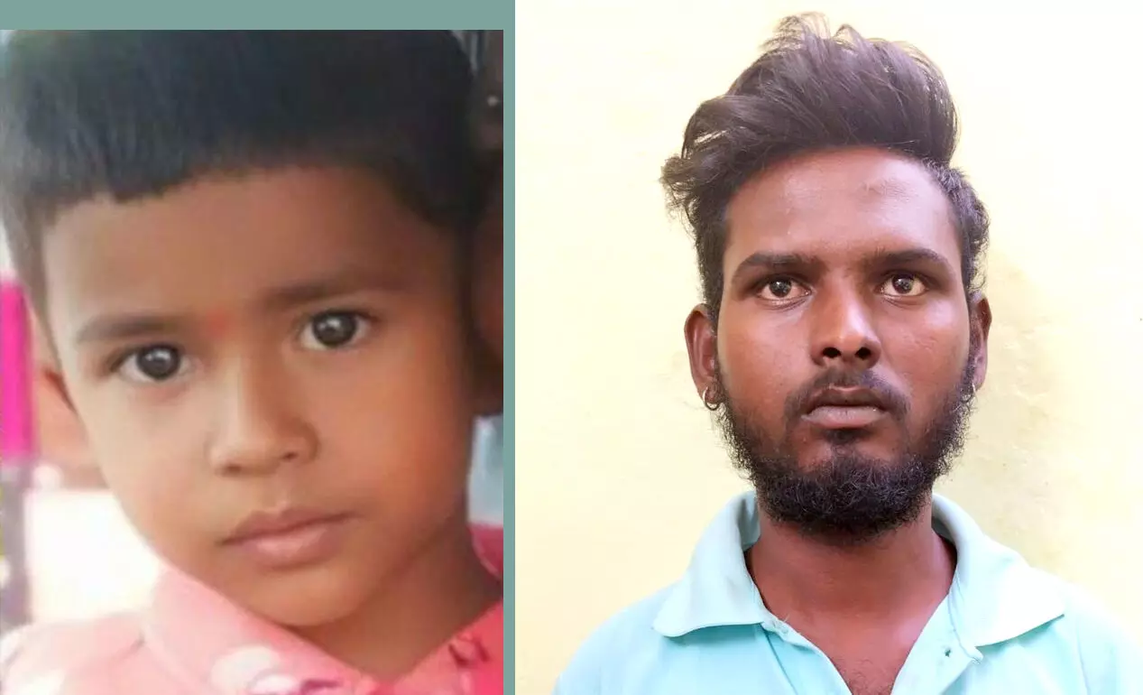 ವಿಜಯನಗರ | ಏಳು ವರ್ಷದ ಬಾಲಕನನ್ನು ಕಾಲುವೆಗೆ ಎಸೆದು ಕೊಲೆ: ಆರೋಪಿಯ ಬಂಧನ ವಿಜಯನಗರ | ಏಳು ವರ್ಷದ ಬಾಲಕನನ್ನು ಕಾಲುವೆಗೆ ಎಸೆದು ಕೊಲೆ: ಆರೋಪಿಯ ಬಂಧನ