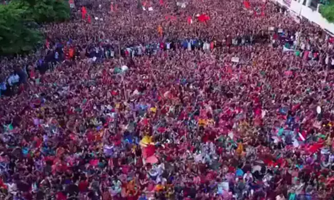 ಬಾಂಗ್ಲಾದೇಶದಲ್ಲಿ ಹಿಂದೂಗಳ ಬೃಹತ್ ರ್ಯಾಲಿ