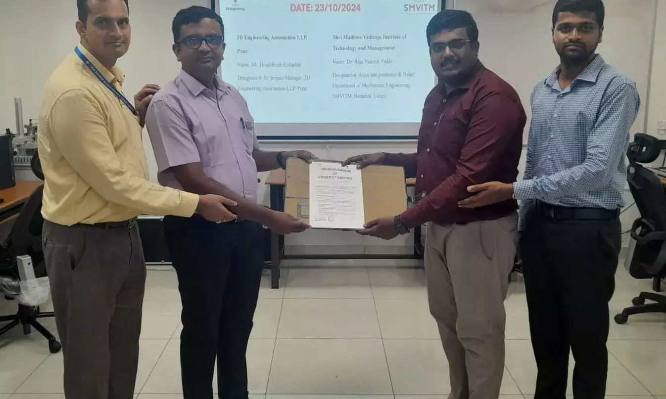 ಬಂಟಕಲ್ ಕಾಲೇಜಿನೊಂದಿಗೆ ಎನ್‌ಐಟಿಕೆ-ಸೀಮನ್ಸ್ ಒಡಂಬಡಿಕೆ