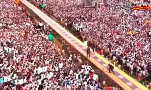 ವಿಜಯ್ ಅವರ TVK ಪಕ್ಷದ ಮೊದಲ ರಾಜ್ಯ ಸಮ್ಮೇಳನ: 3 ಲಕ್ಷಕ್ಕೂ ಅಧಿಕ ಜನರು ಭಾಗಿ