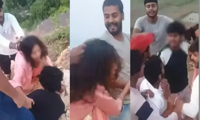 ಬಿಹಾರದಲ್ಲಿ ಮರುಕಳಿಸಿದ ಅನೈತಿಕ ಪೊಲೀಸ್ ಗಿರಿ | ಬೆಟ್ಟದ ಮೇಲೆ ಒಟ್ಟಿಗೆ ಕುಳಿತಿದ್ದ ಜೋಡಿಯ ಮೇಲೆ ದುಷ್ಕರ್ಮಿಗಳ ಹಲ್ಲೆ