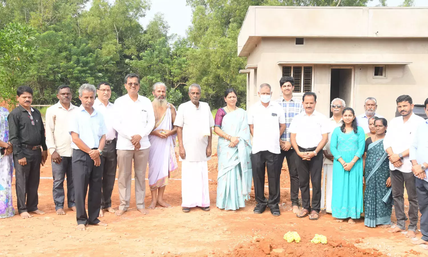 ವಿದ್ಯಾಪೋಷಕ್ ವಿದ್ಯಾರ್ಥಿನಿಯ ಮನೆಗೆ ಶಿಲಾನ್ಯಾಸ