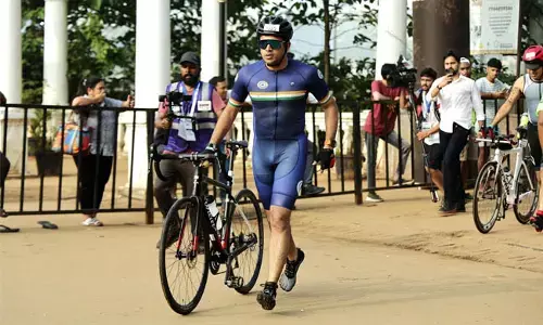 ಐರನ್ ಮ್ಯಾನ್ ಸವಾಲು ಜಯಿಸಿದ ತೇಜಸ್ವಿ ಸೂರ್ಯ: ಮೋದಿ ಅಭಿನಂದನೆ