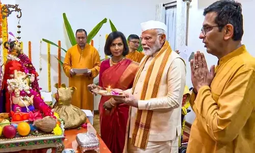 ಪ್ರಧಾನಿಯೊಂದಿಗೆ ಗಣೇಶ ಪೂಜೆ ವಿವಾದದ ಕುರಿತು ಸಿಜೆಐ ಚಂದ್ರಚೂಡ್ ಪ್ರತಿಕ್ರಿಯಿಸಿದ್ದು ಹೀಗೆ...