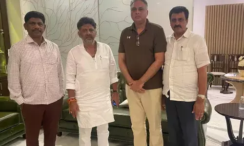 ಯೋಗೇಶ್ವರ್ - ರಘುನಂದನ್ ರಾಮಣ್ಣ ನಡುವಿನ ಮುನಿಸಿಗೆ ತೆರೆ ಎಳೆದ ಡಿ.ಕೆ. ಸಹೋದರರು