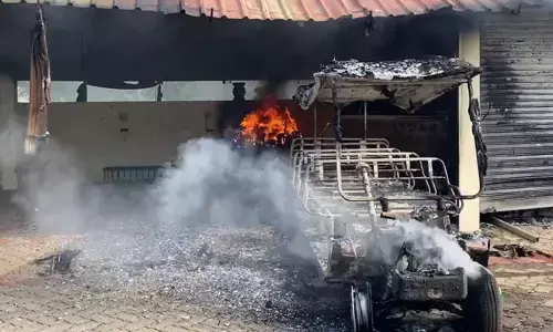 ಪಿಲಿಕುಳ ನಿಸರ್ಗಧಾಮದಲ್ಲಿ ಅಗ್ನಿ ಅವಘಡ; ಎರಡು ಎಲೆಕ್ಟ್ರಿಕ್ ವಾಹನಗಳು ಬೆಂಕಿಗಾಹುತಿ