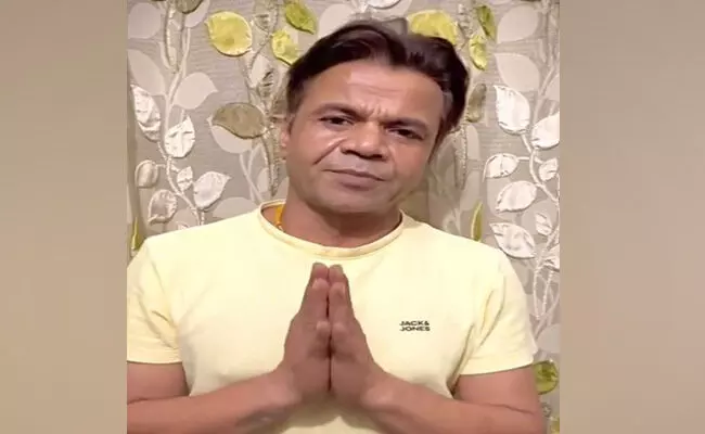 Photo is  Actor Rajpal Yadav