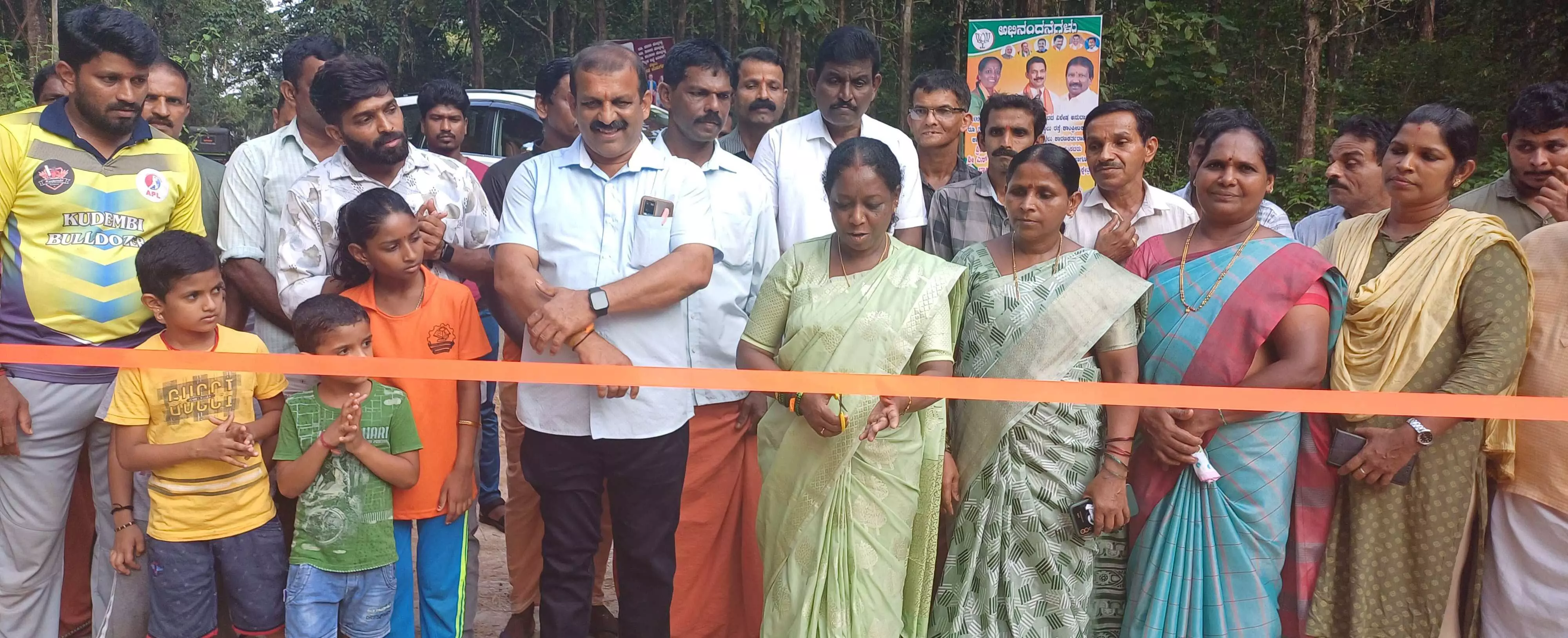 ಸುಳ್ಯ: 700 ಮೀಟರ್ ಕಾಂಕ್ರೀಟ್ ರಸ್ತೆಗೆ ಎರಡು ಬಾರಿ ಉದ್ಘಾಟನಾ ಭಾಗ್ಯ!