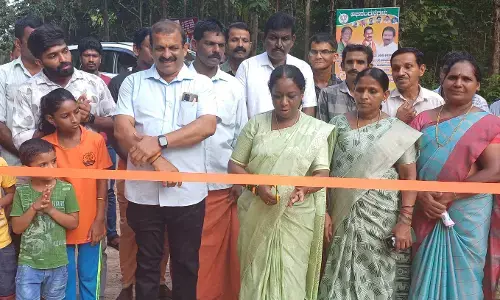 ಸುಳ್ಯ: 700 ಮೀಟರ್ ಕಾಂಕ್ರೀಟ್ ರಸ್ತೆಗೆ ಎರಡು ಬಾರಿ ಉದ್ಘಾಟನಾ ಭಾಗ್ಯ!