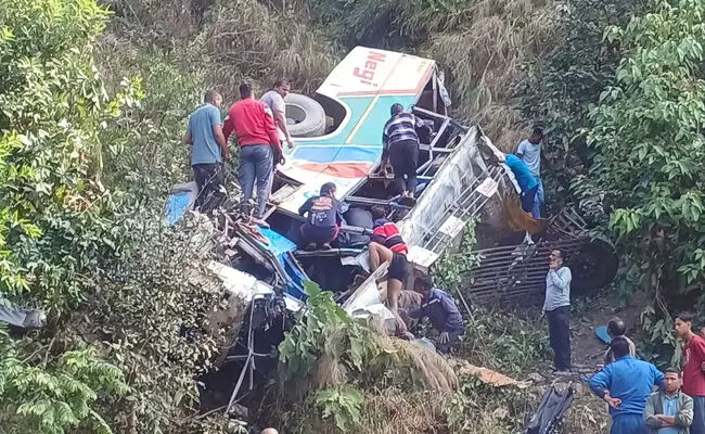Photo of Almora accident Photo of Almora accident