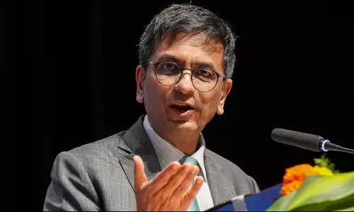 Photo of Chief Justice DY Chandrachud.