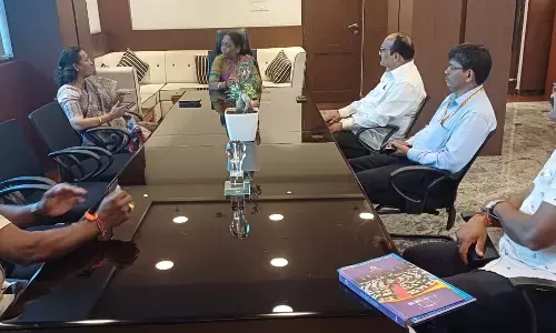 ಮೆಸ್ಕಾಂ ಎಂಡಿಯನ್ನು ಭೇಟಿ ಮಾಡಿದ ಶಾಸಕಿ ಭಾಗೀರಥಿ ಮುರುಳ್ಯ