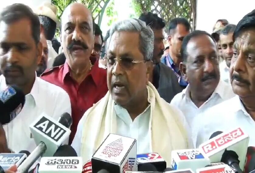 Photo of CM Siddaramaiah