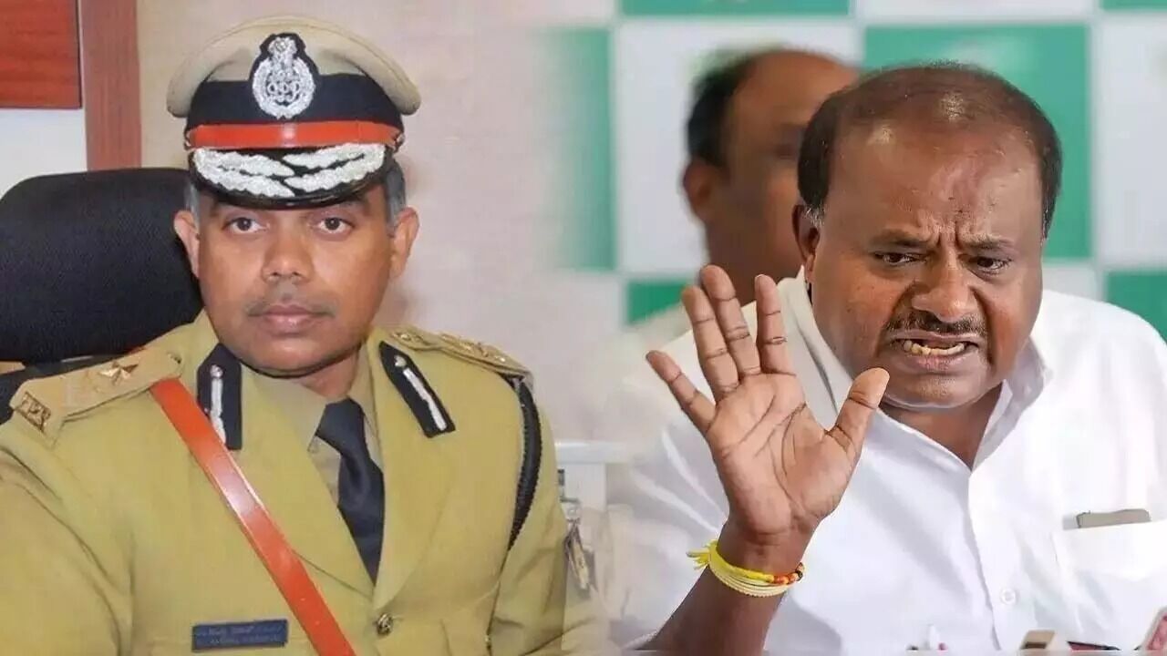 Photo of Chandrasekhar and HD Kumaraswamy