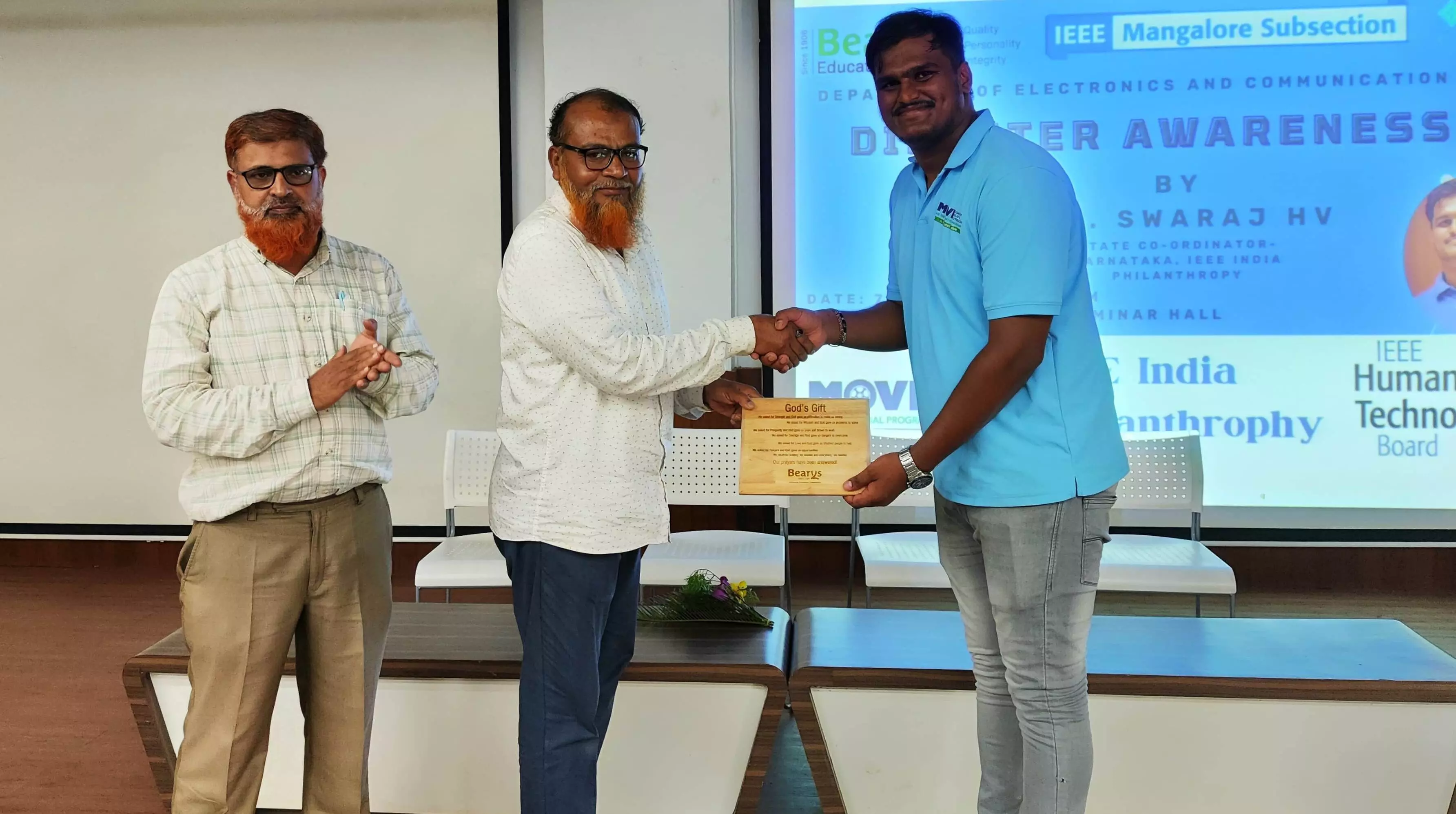 ಮಂಗಳೂರು | ಬ್ಯಾರೀಸ್ ಇನ್ಸ್ಟಿಟ್ಯೂಟ್ ನಲ್ಲಿ ವಿಪತ್ತು ಜಾಗೃತಿ ಕಾರ್ಯಕ್ರಮ