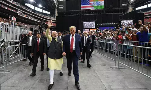 Photo of Donald Trump, Modi