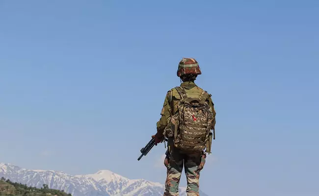 Photo of Indian Army soldier Photo of Indian Army soldier