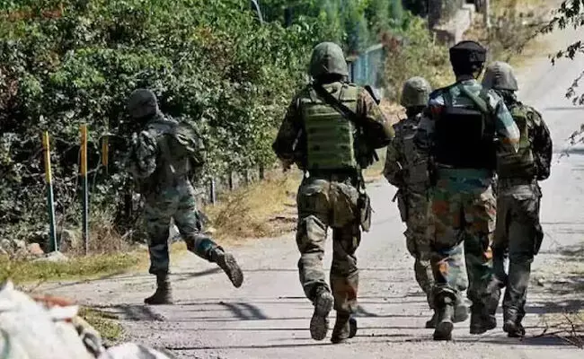 ಜಮ್ಮು-ಕಾಶ್ಮೀರ : ಶಂಕಿತ ಉಗ್ರರೊಂದಿಗೆ ಗುಂಡಿನ ಕಾಳಗ
