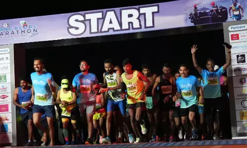 ಮಂಗಳೂರಿನಲ್ಲಿ ನಿವೀಯಸ್ ಮ್ಯಾರಥಾನ್: 5 ಸಾವಿರ ಮಂದಿ ಭಾಗಿ