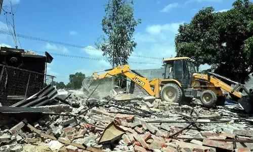 Photo of Buldozer action