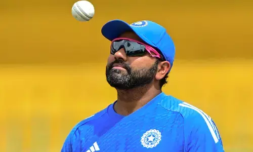 ಮೊದಲ ಟೆಸ್ಟ್‌ನಲ್ಲಿ ಭಾಗವಹಿಸುವ ಕುರಿತು ಅಸ್ಪಷ್ಟತೆ ; ಮುಂಬೈನಲ್ಲಿ ರೋಹಿತ್ ಶರ್ಮಾ ಅಭ್ಯಾಸ