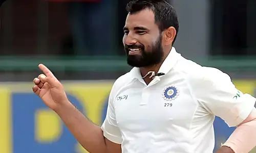 Photo of Mohammed Shami